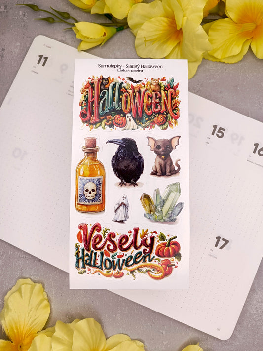 Samolepky - Sladký Halloween
