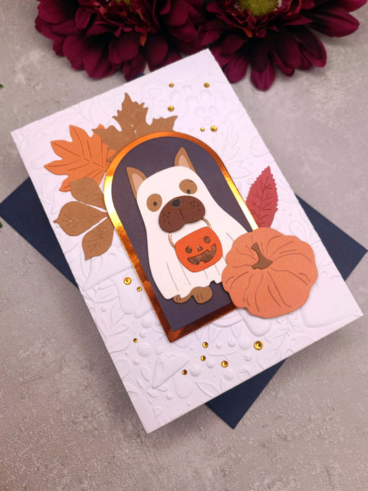 Halloweenské přání s peskem ala duch III.