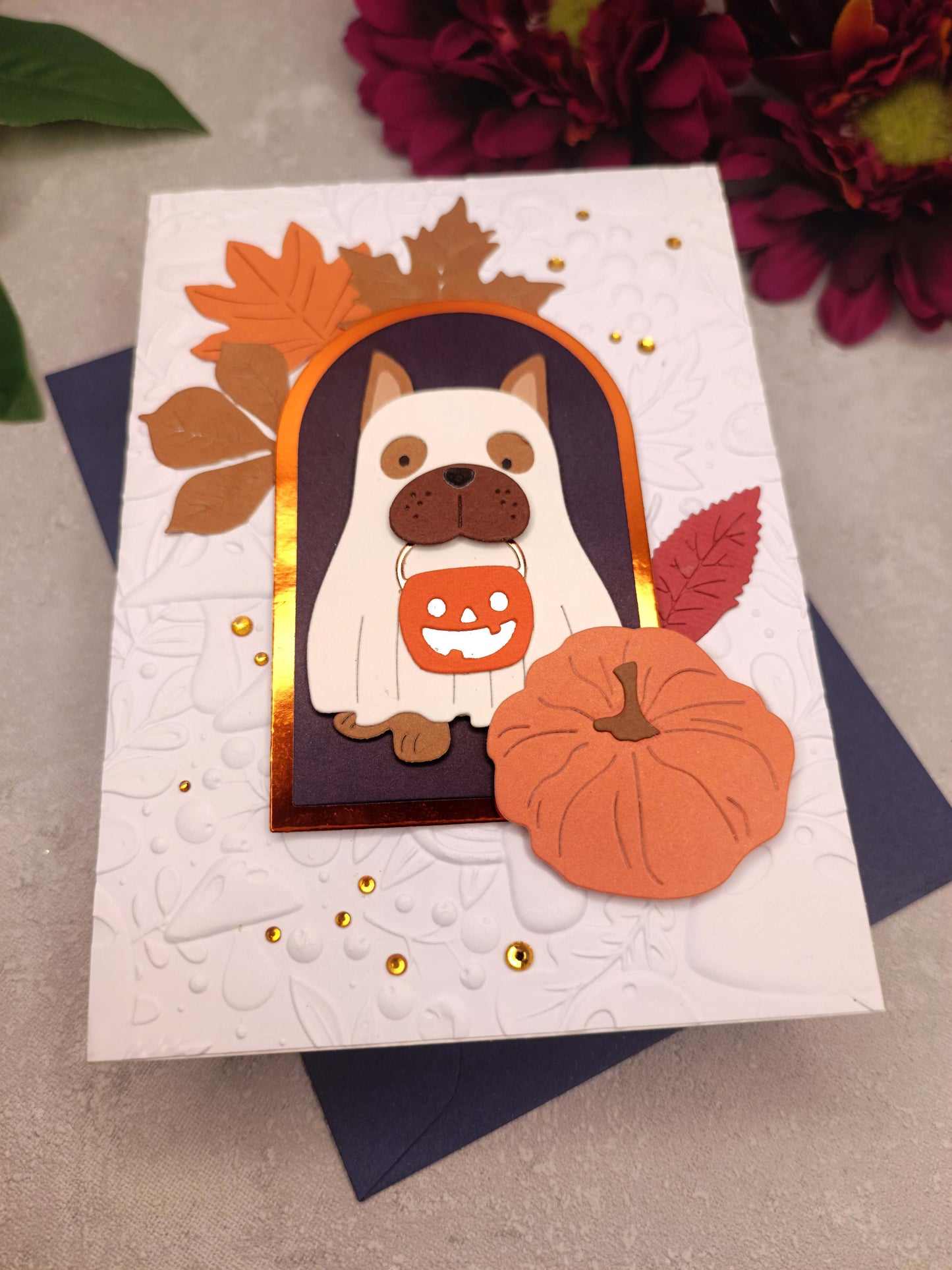 Halloweenské přání s peskem ala duch III.