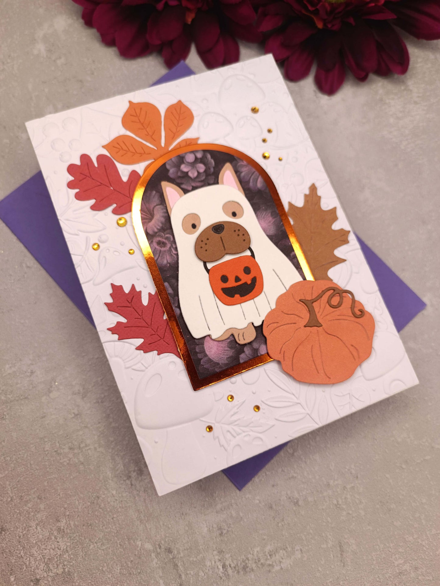 Halloweenské přání s peskem ala duch IV.
