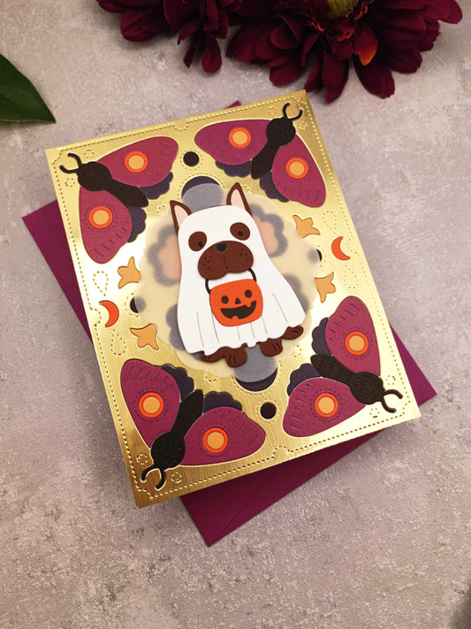Halloweenské přání s peskem a můrami I.