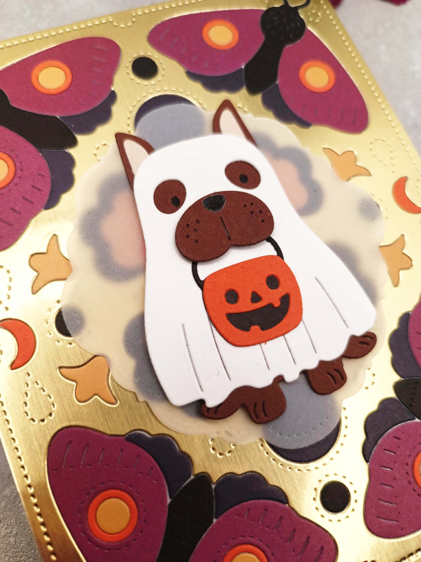 Halloweenské přání s peskem a můrami I.
