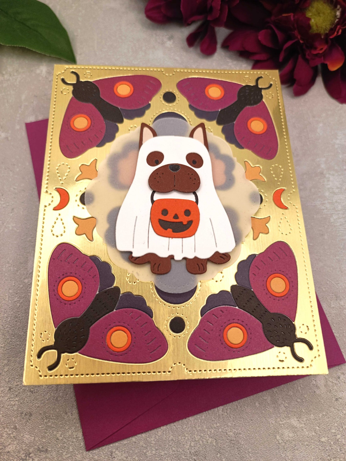 Halloweenské přání s peskem a můrami I.