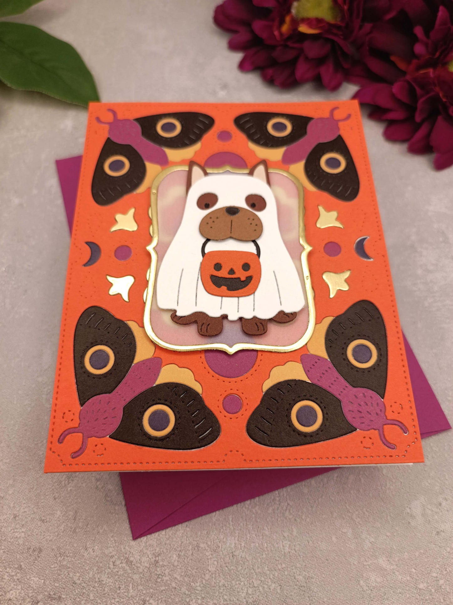 Halloweenské přání s peskem a můrami IV.