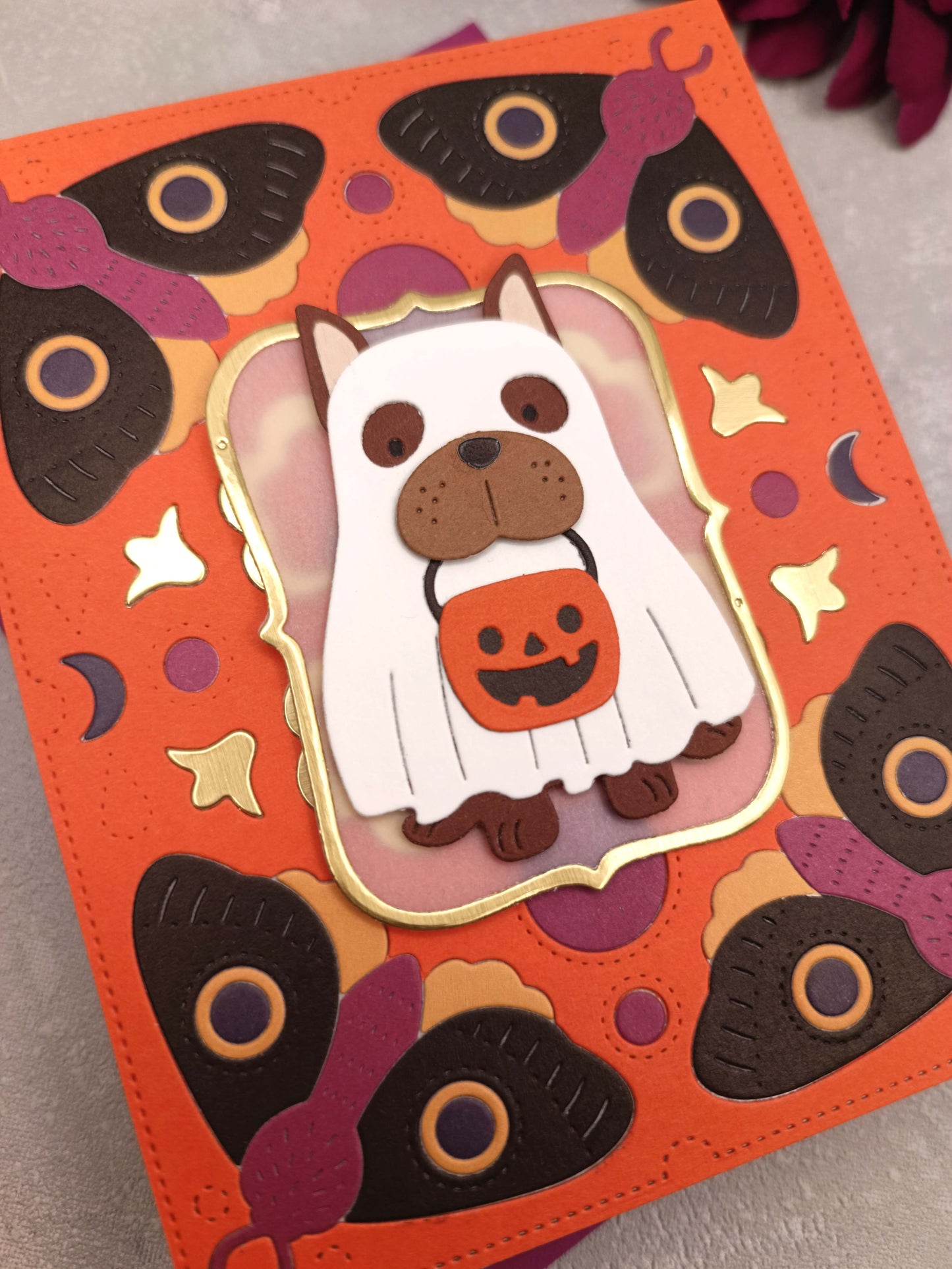 Halloweenské přání s peskem a můrami IV.