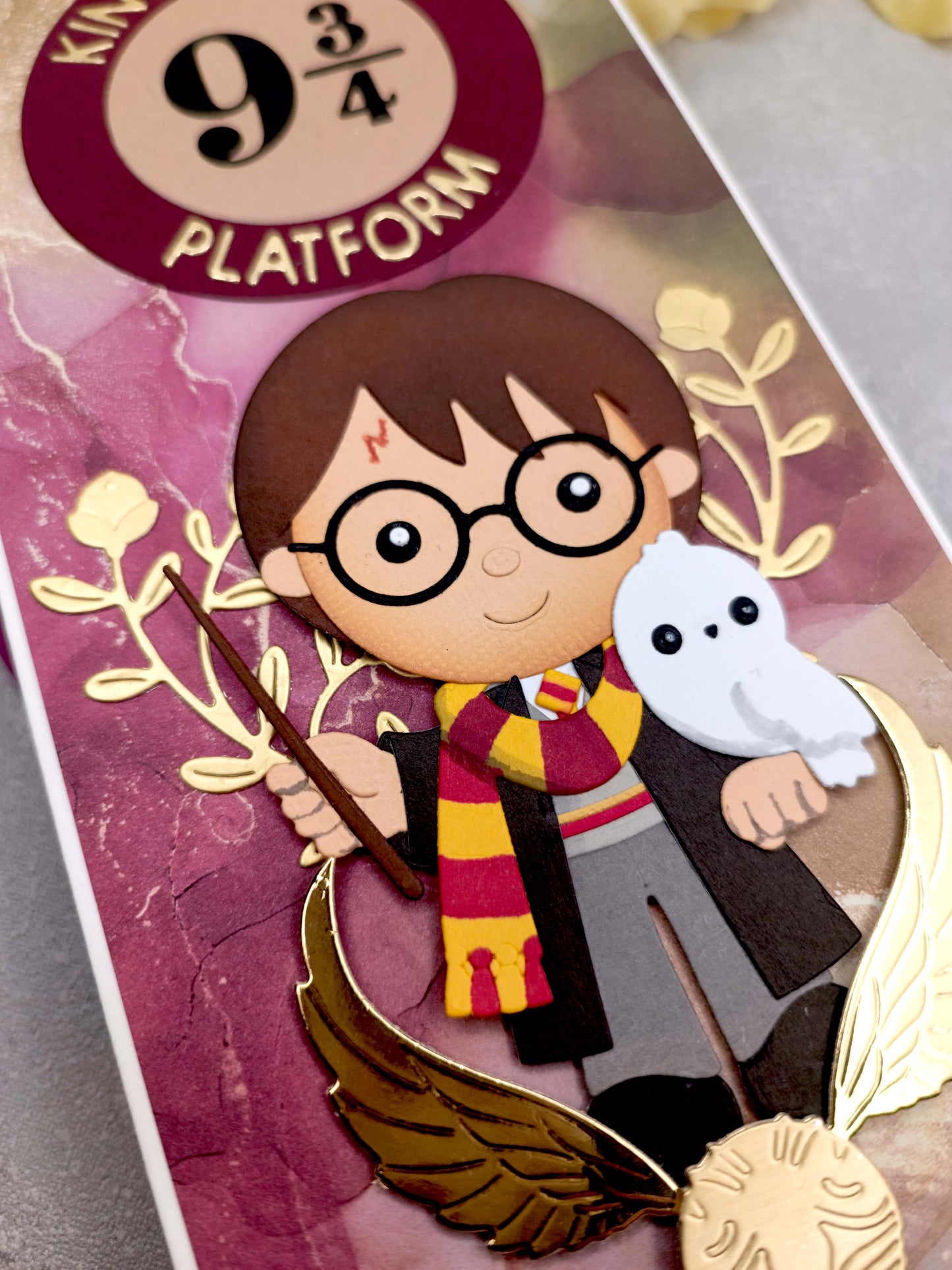 Malinové Harry Potter narozeninové přání