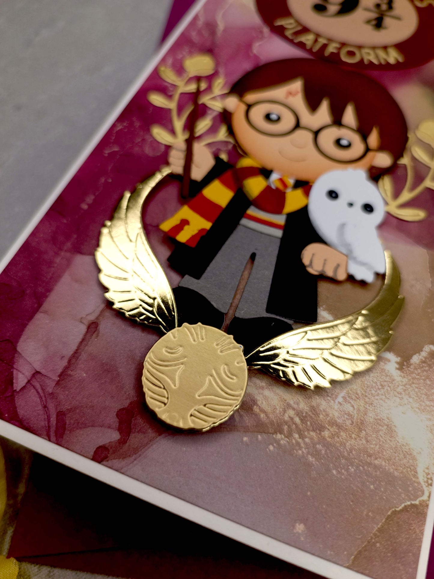 Malinové Harry Potter narozeninové přání