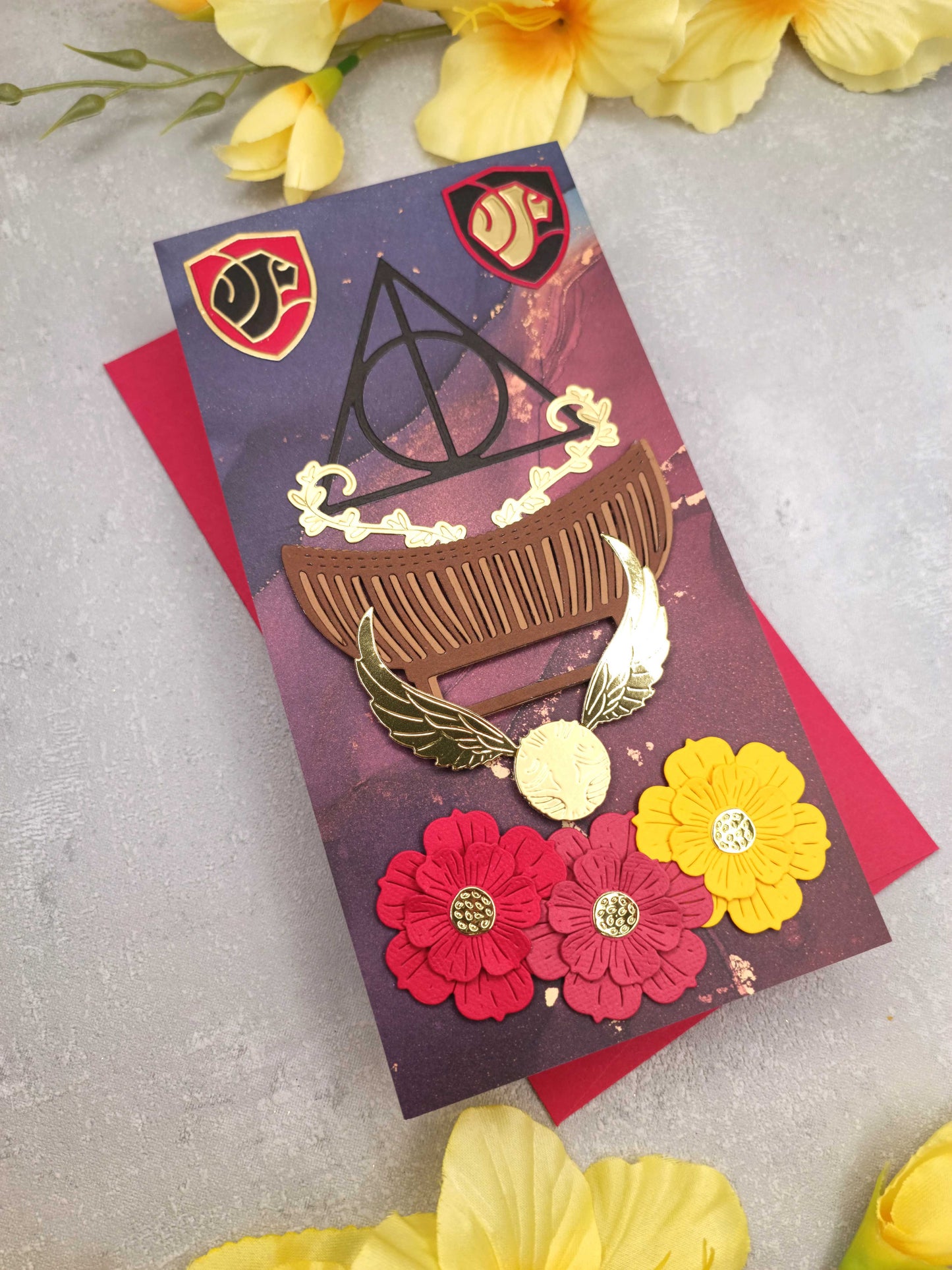 Harry Potter přání k příležitosti narození miminka - Nebelvír