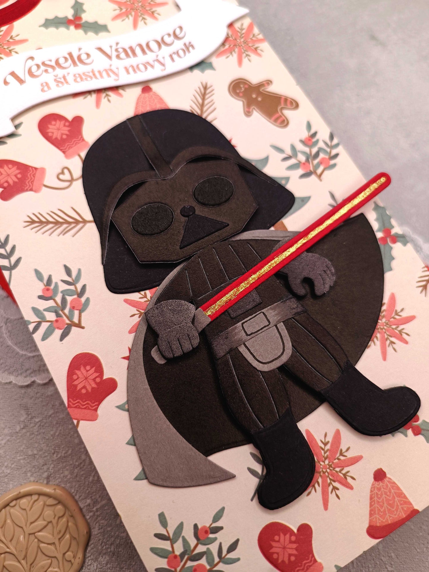 Vánoční přání s Darthem Vaderem