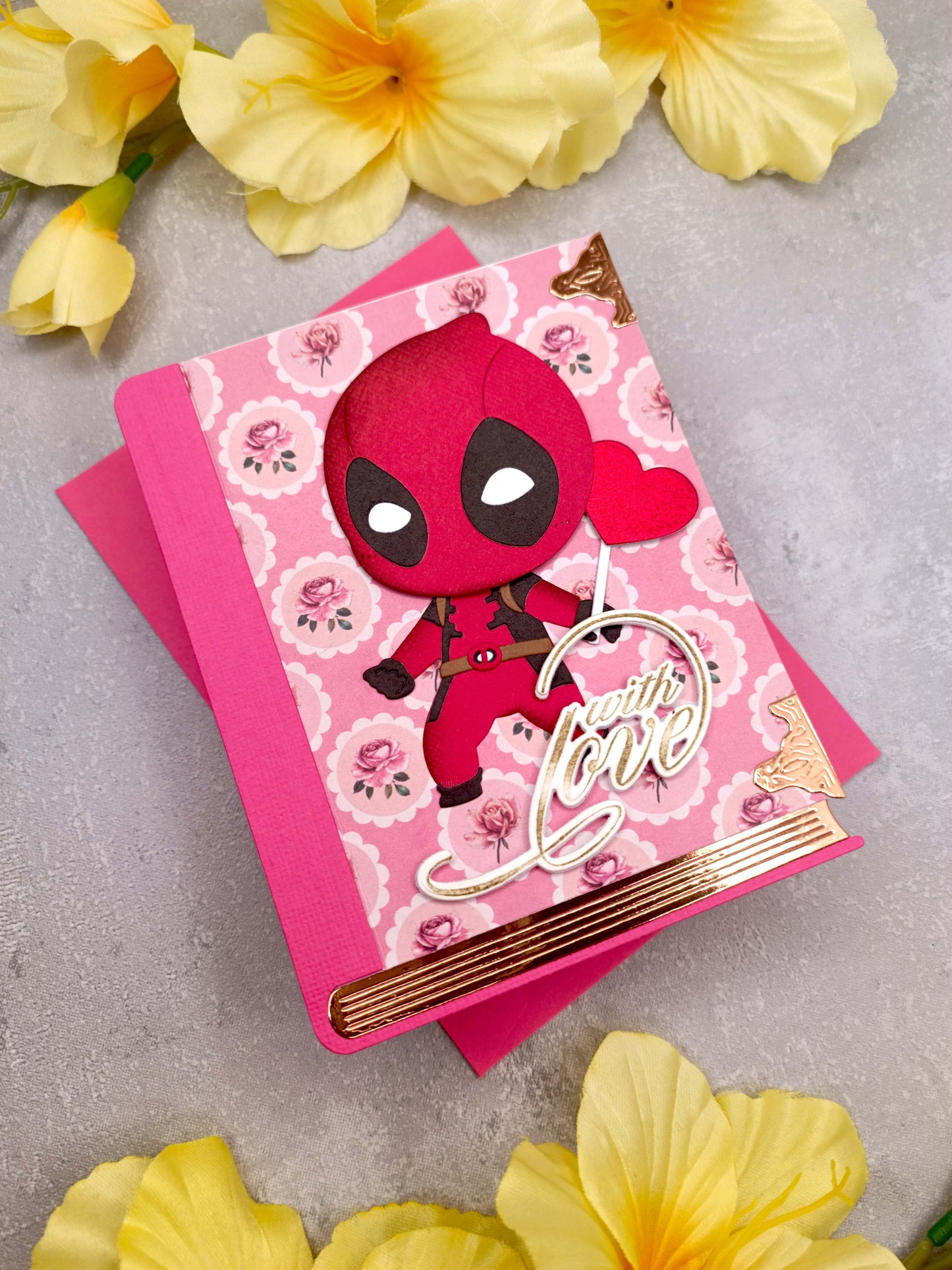 Růžové přání s Deadpoolem