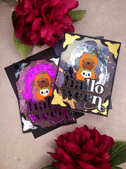 Halloweenské přání s buldočkem