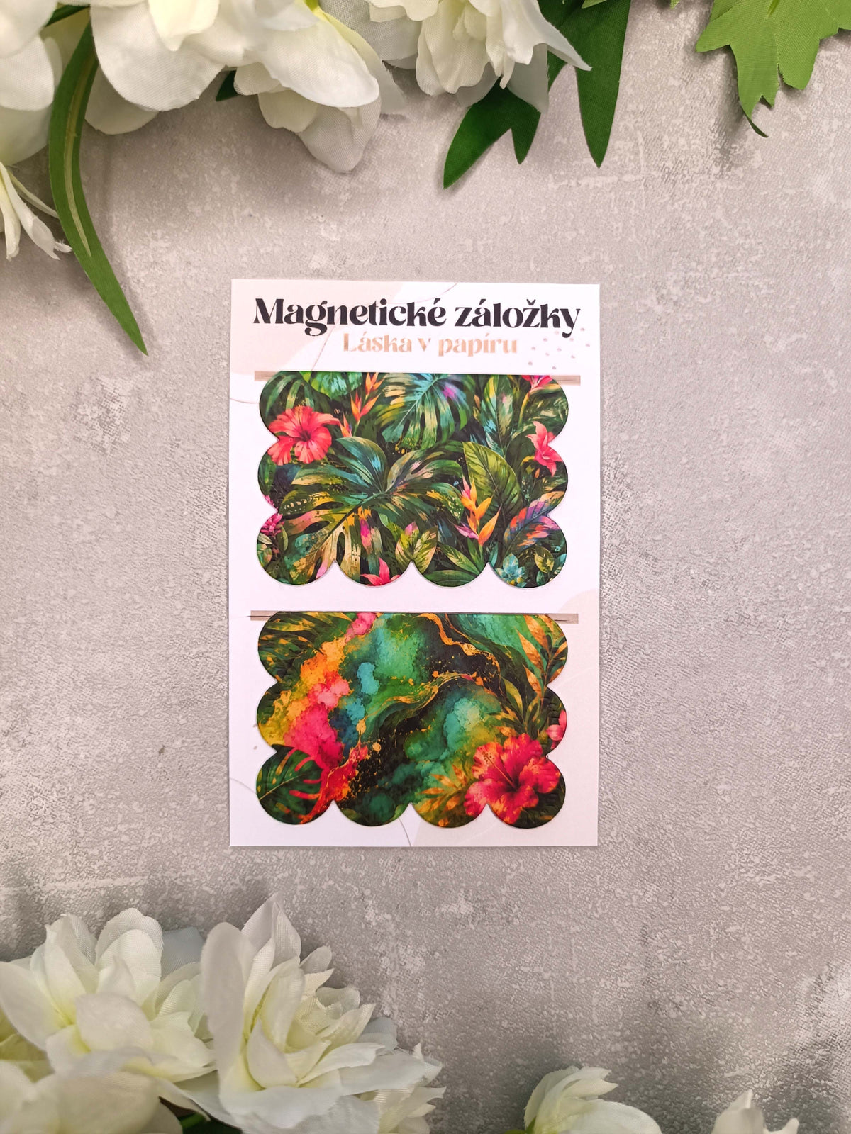 Magnetické záložky do knih s monsterou
