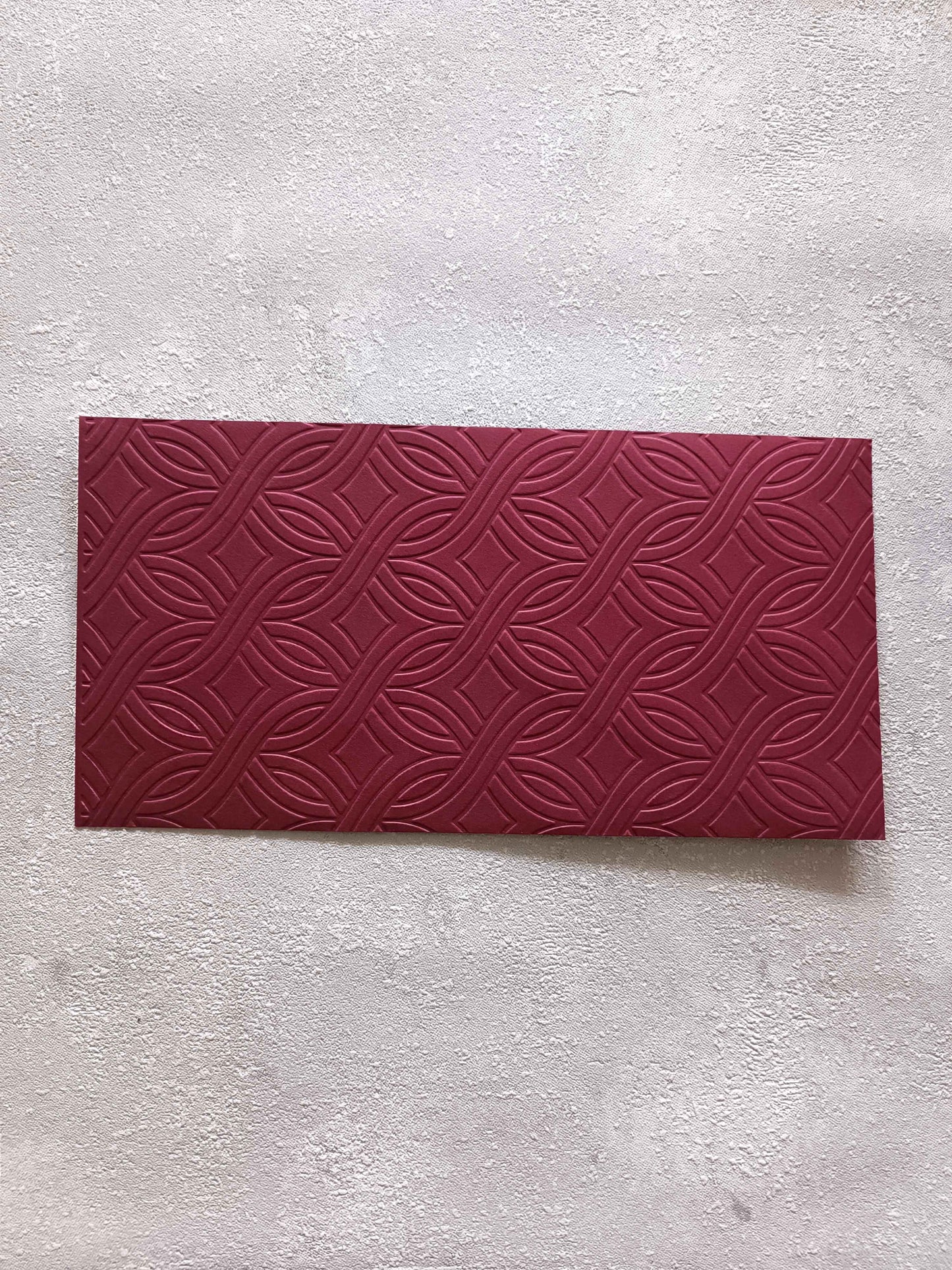 Narozeninová & svatební obálka na peníze - burgundy