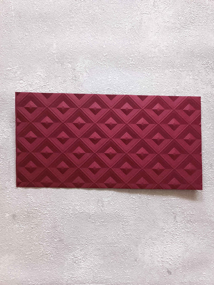 Narozeninová & svatební obálka na peníze - burgundy
