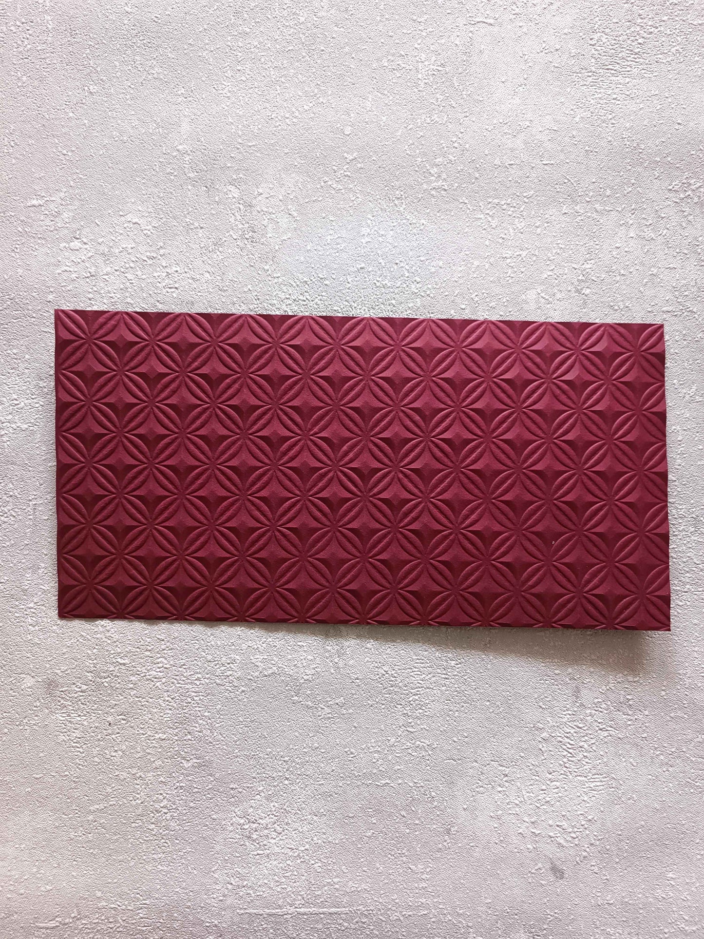 Narozeninová & svatební obálka na peníze - burgundy