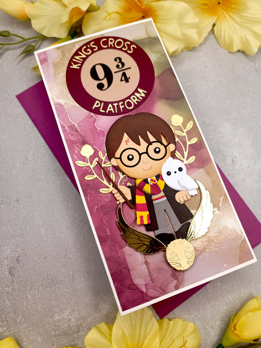 Malinové Harry Potter narozeninové přání