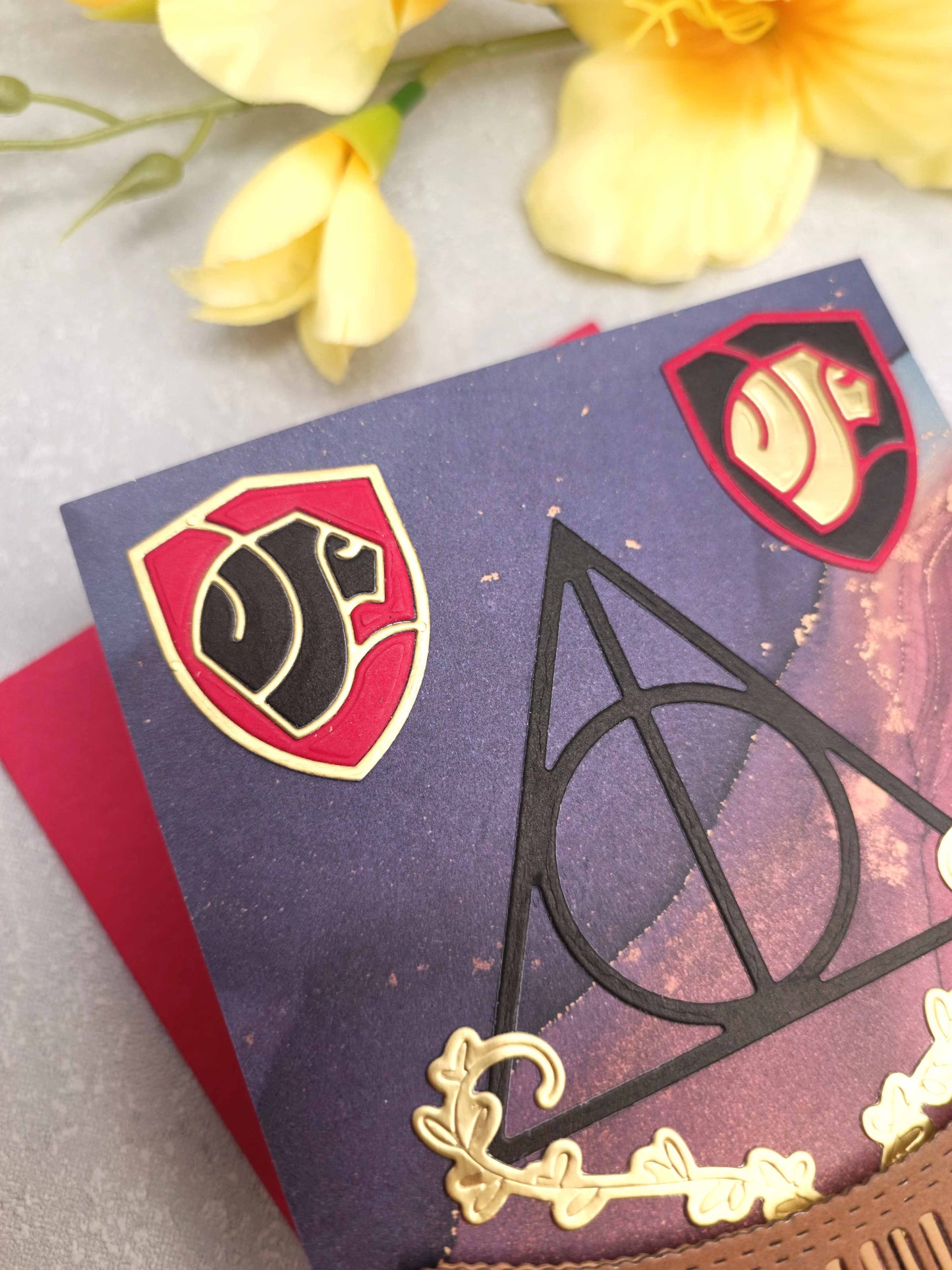 Harry Potter přání k příležitosti narození miminka - Nebelvír