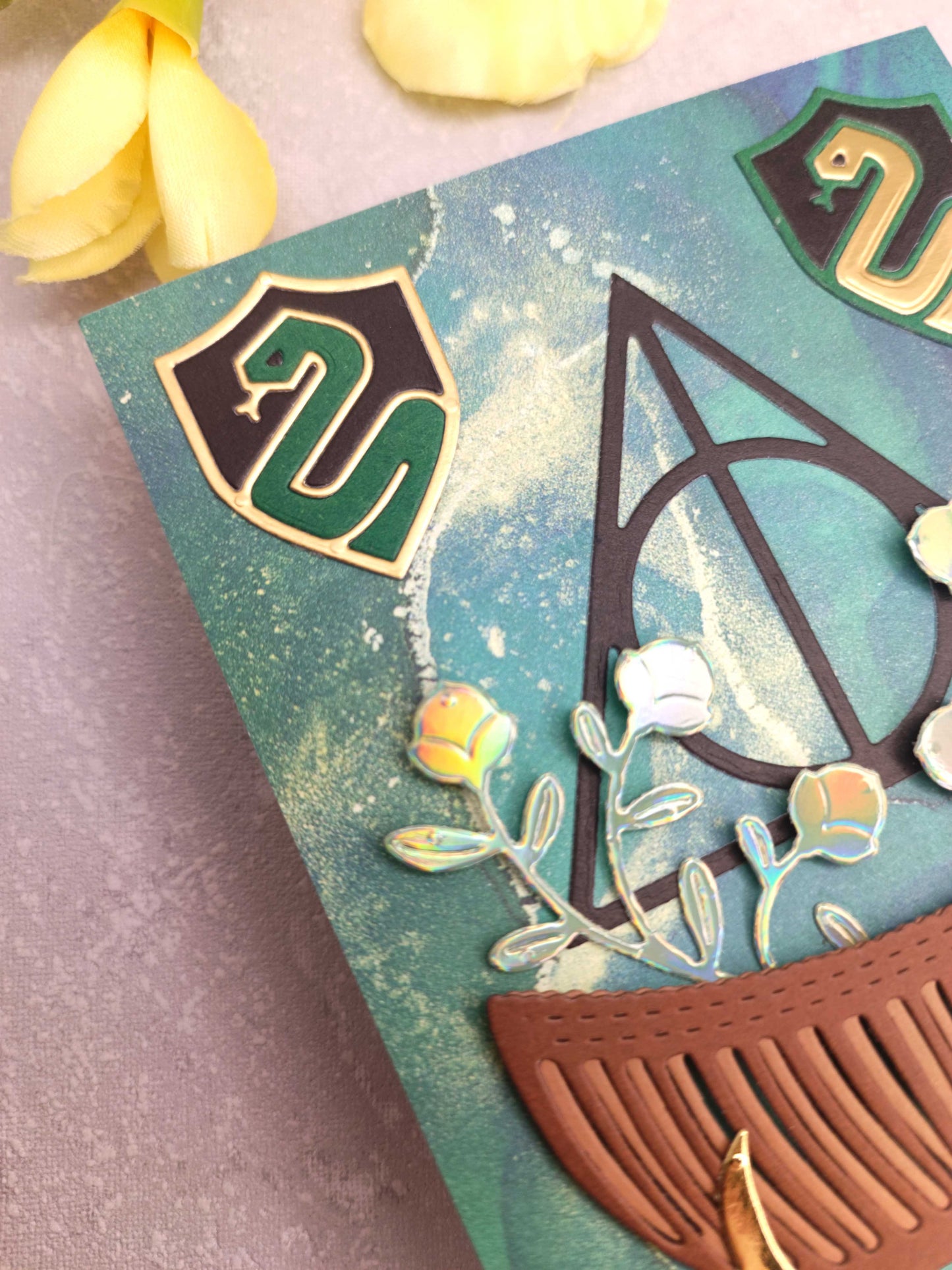 Harry Potter přání k příležitosti narození miminka - Zmijozel