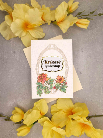 Narozeninové přáníčko pro babičku