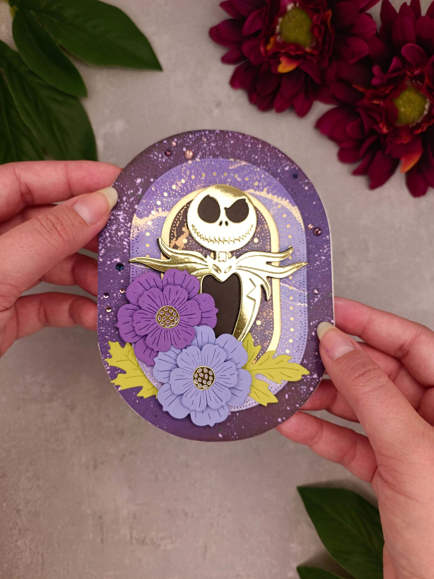 Fialové přání Jack Skellington (Ukradené Vánoce) II.