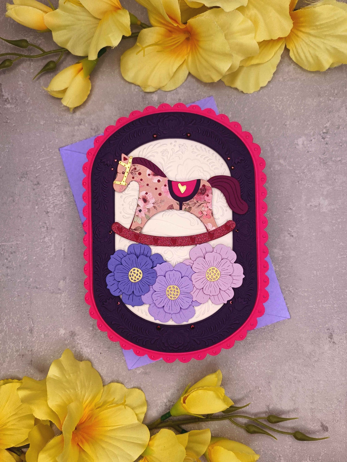 Dětské přání s houpacím koníkem