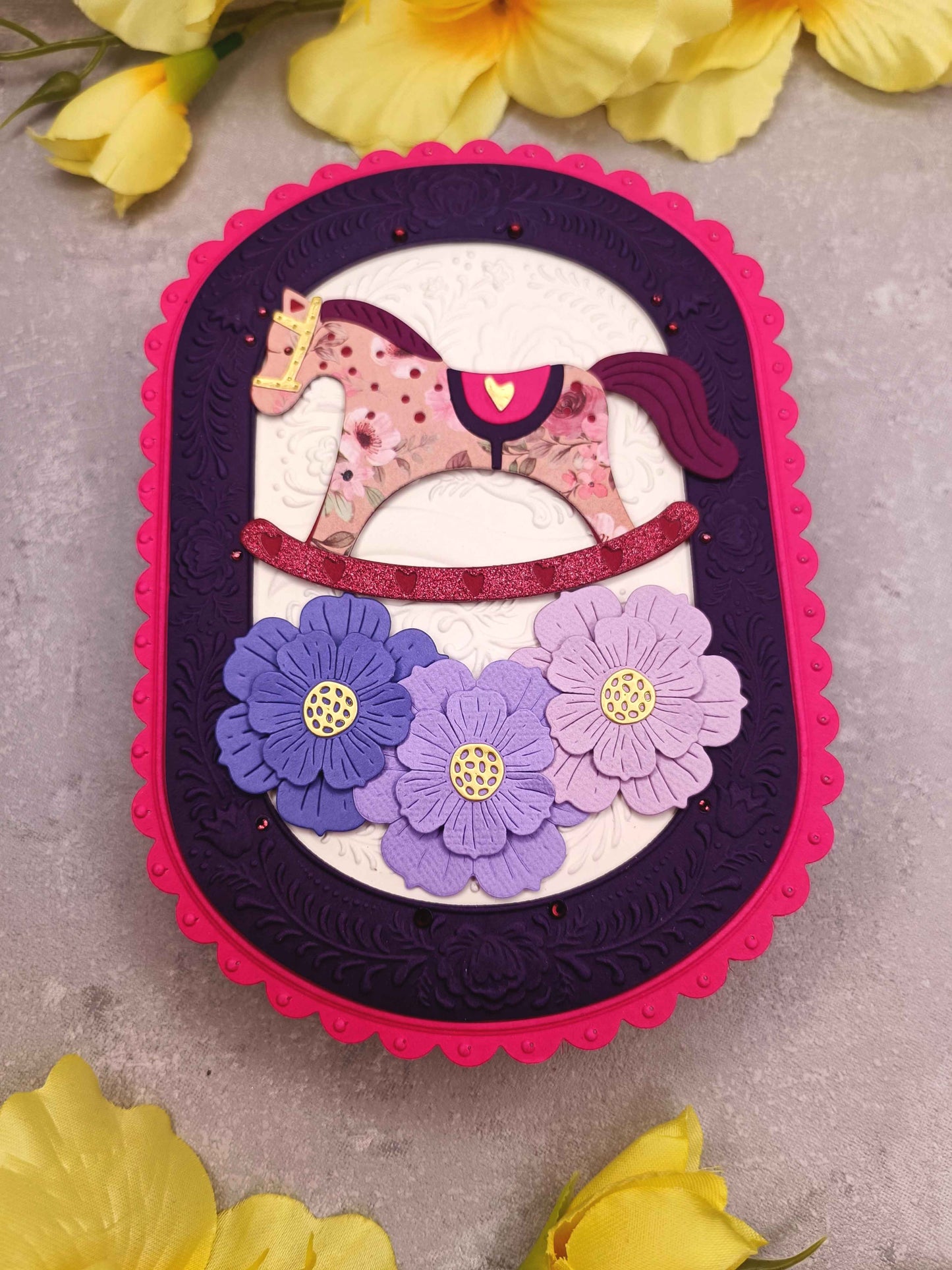 Dětské přání s houpacím koníkem