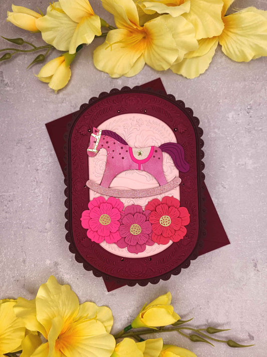 Dětské přání s houpacím koníkem