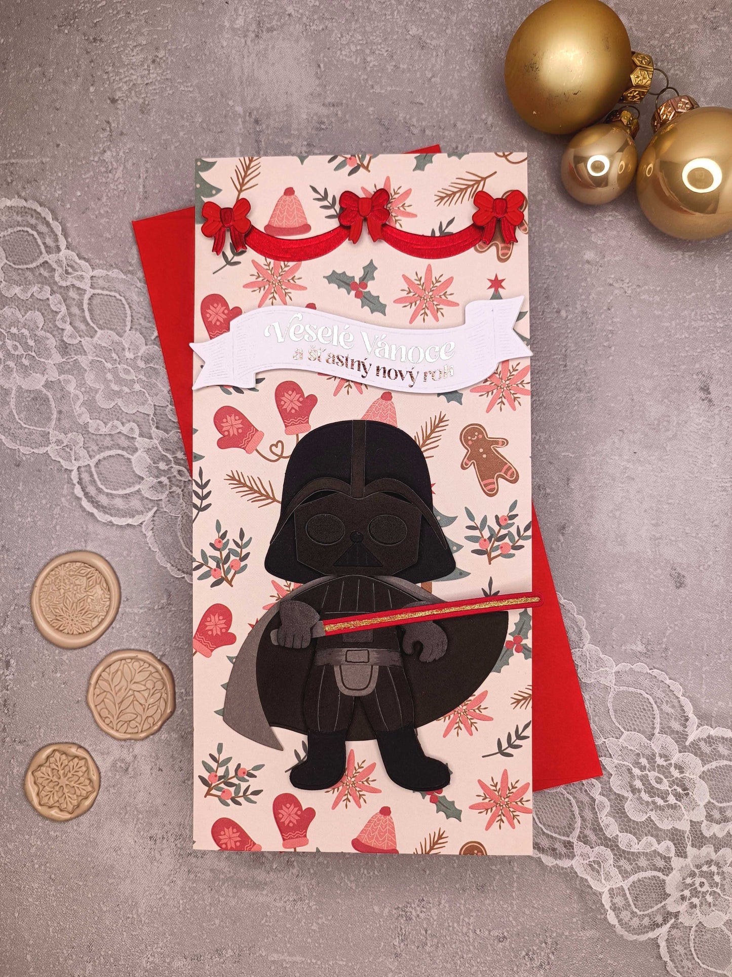 Vánoční přání s Darthem Vaderem