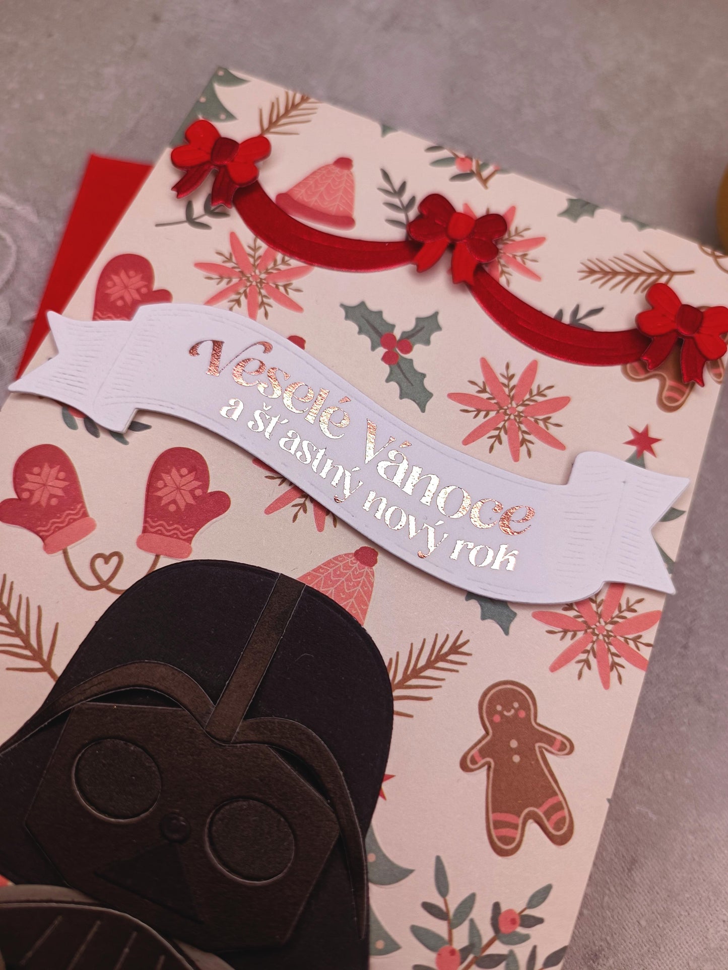 Vánoční přání s Darthem Vaderem