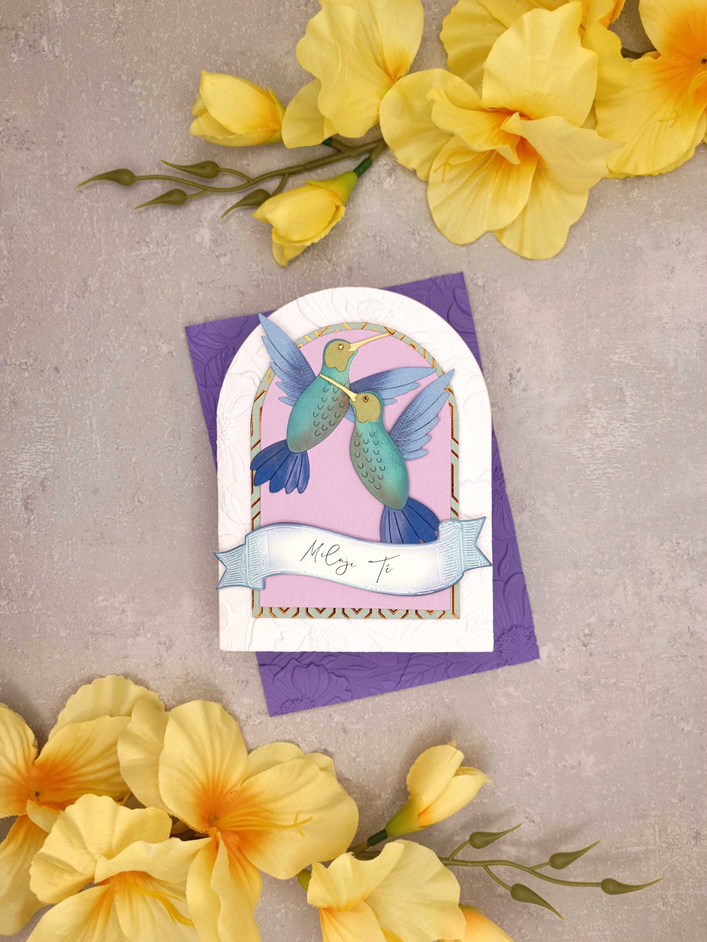 Zamilované přání s kolibříky I.