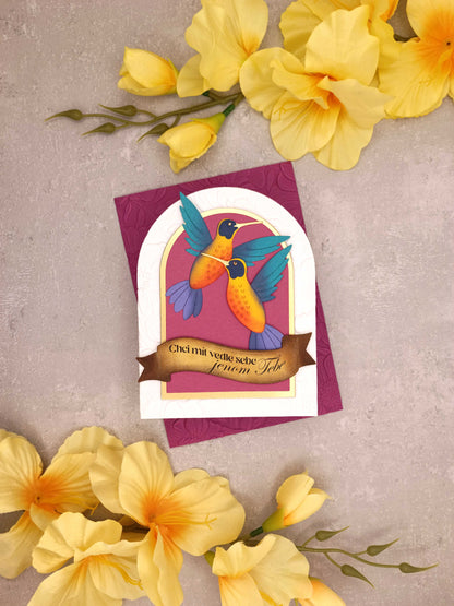 Zamilované přání s kolibříky II.