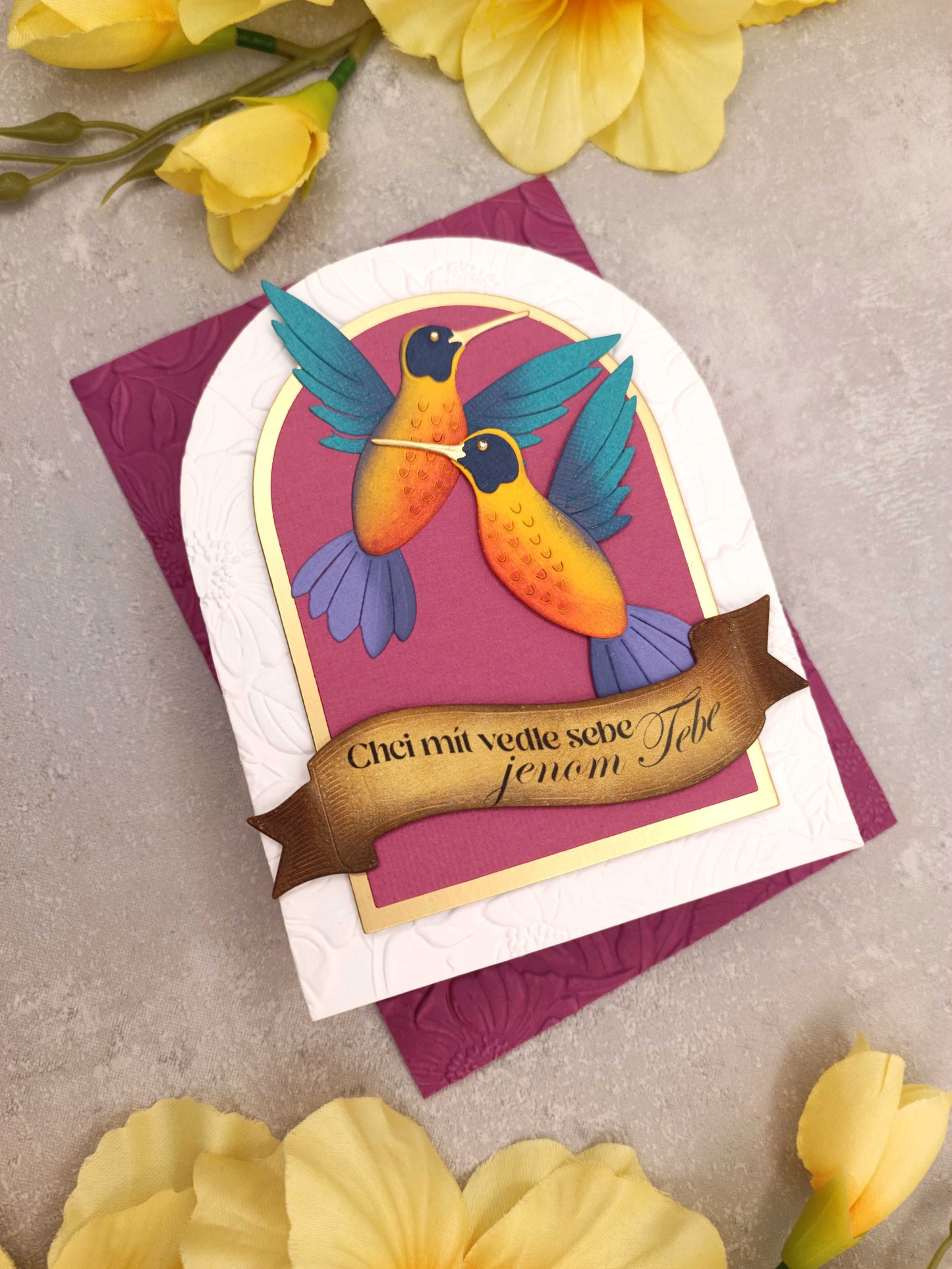 Zamilované přání s kolibříky II.