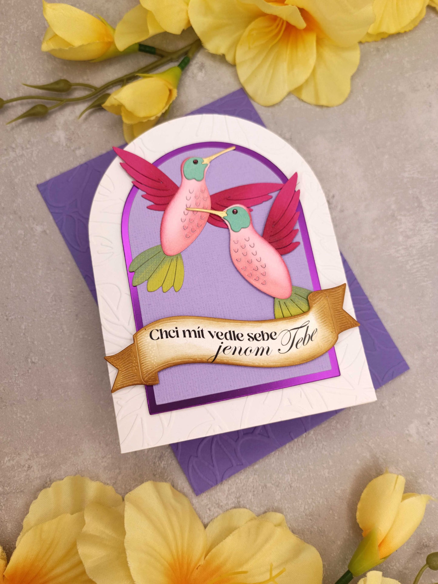 Zamilované přání s kolibříky III.