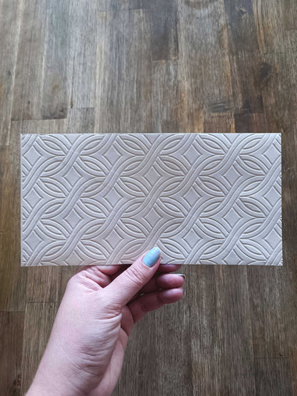 Vánoční obálka na peníze - béžová