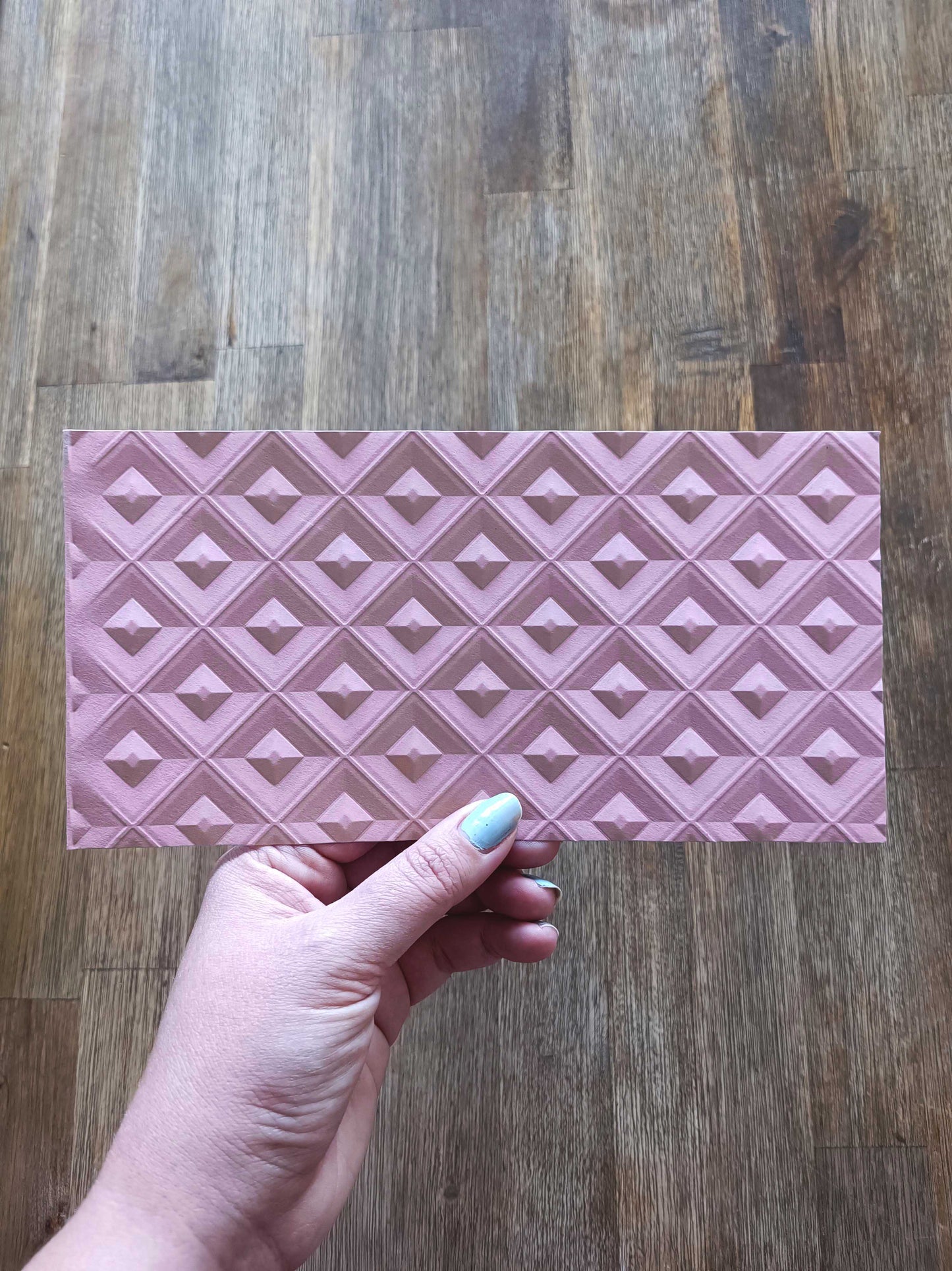 Vánoční obálka na peníze - starorůžová