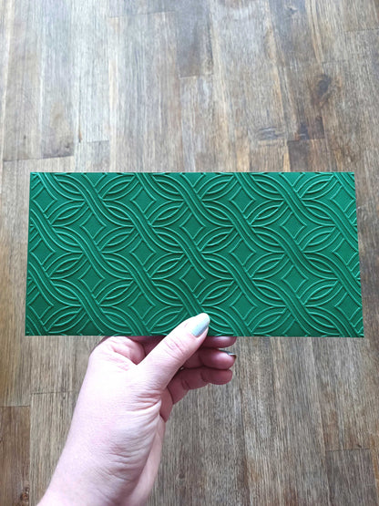 Vánoční obálka na peníze - tmavě zelená