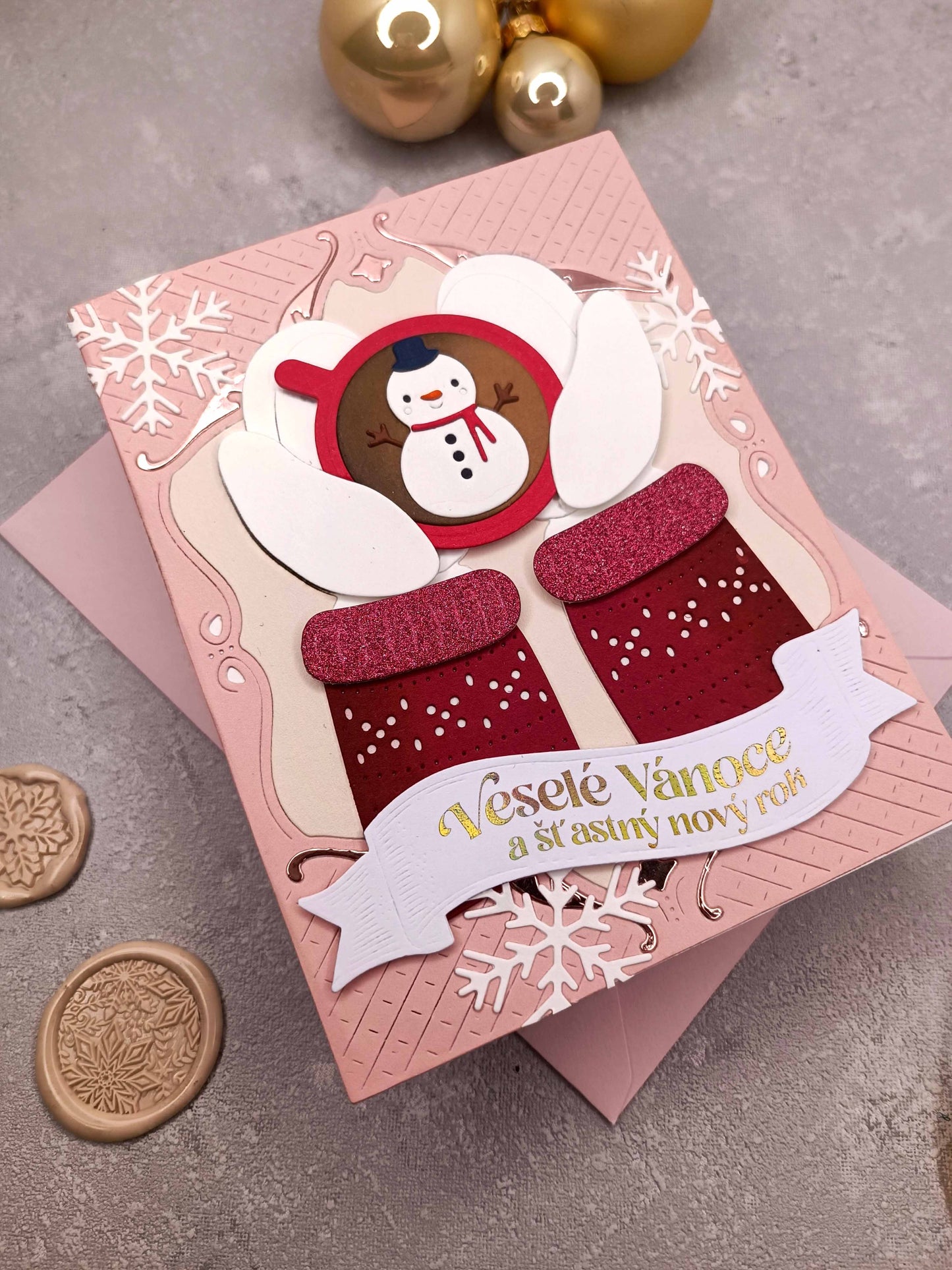 Vánoční přání s palčáky