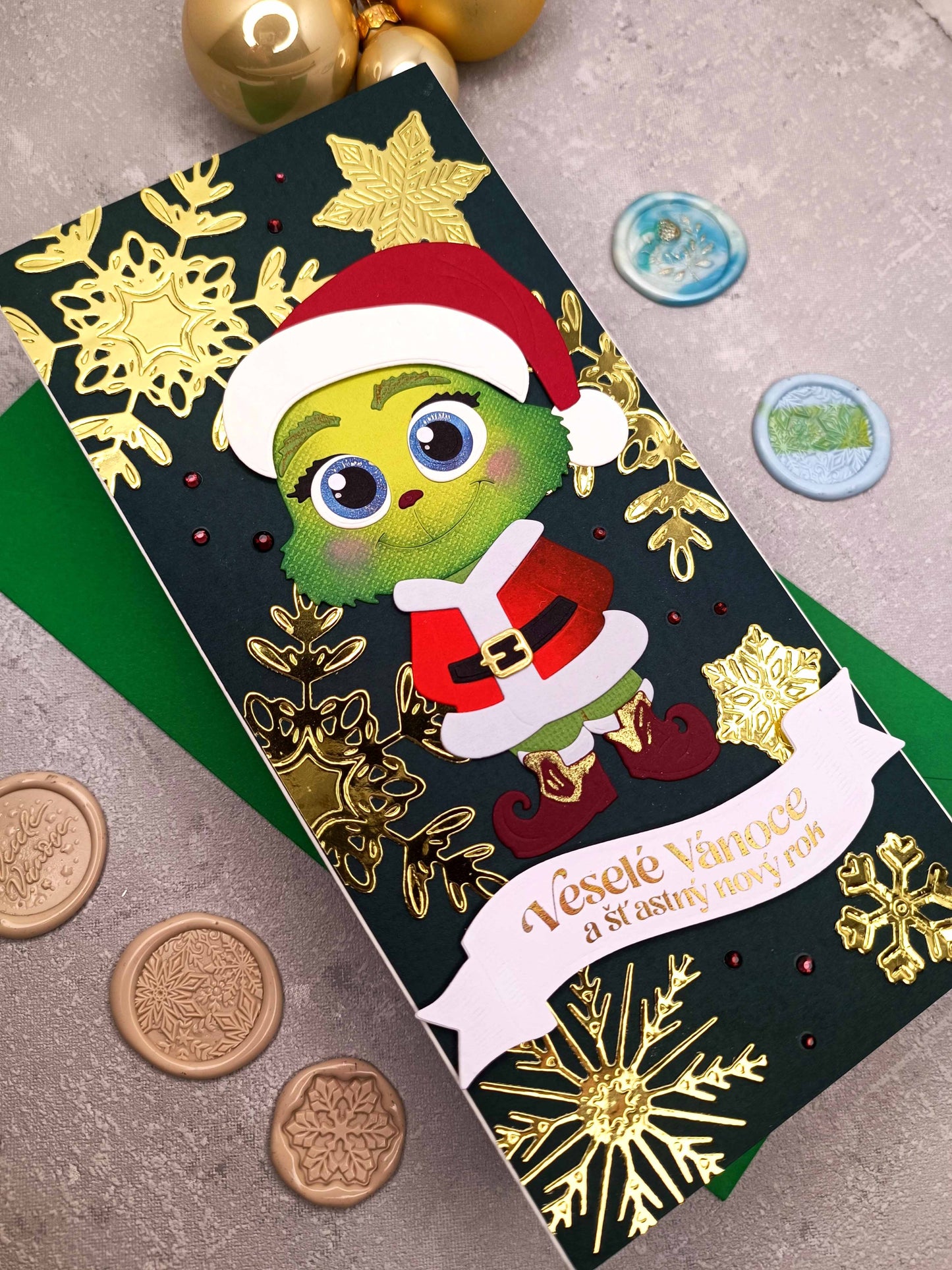 Vánoční přání s Grinchem