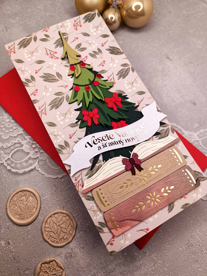 Vánoční přání se stromečkem