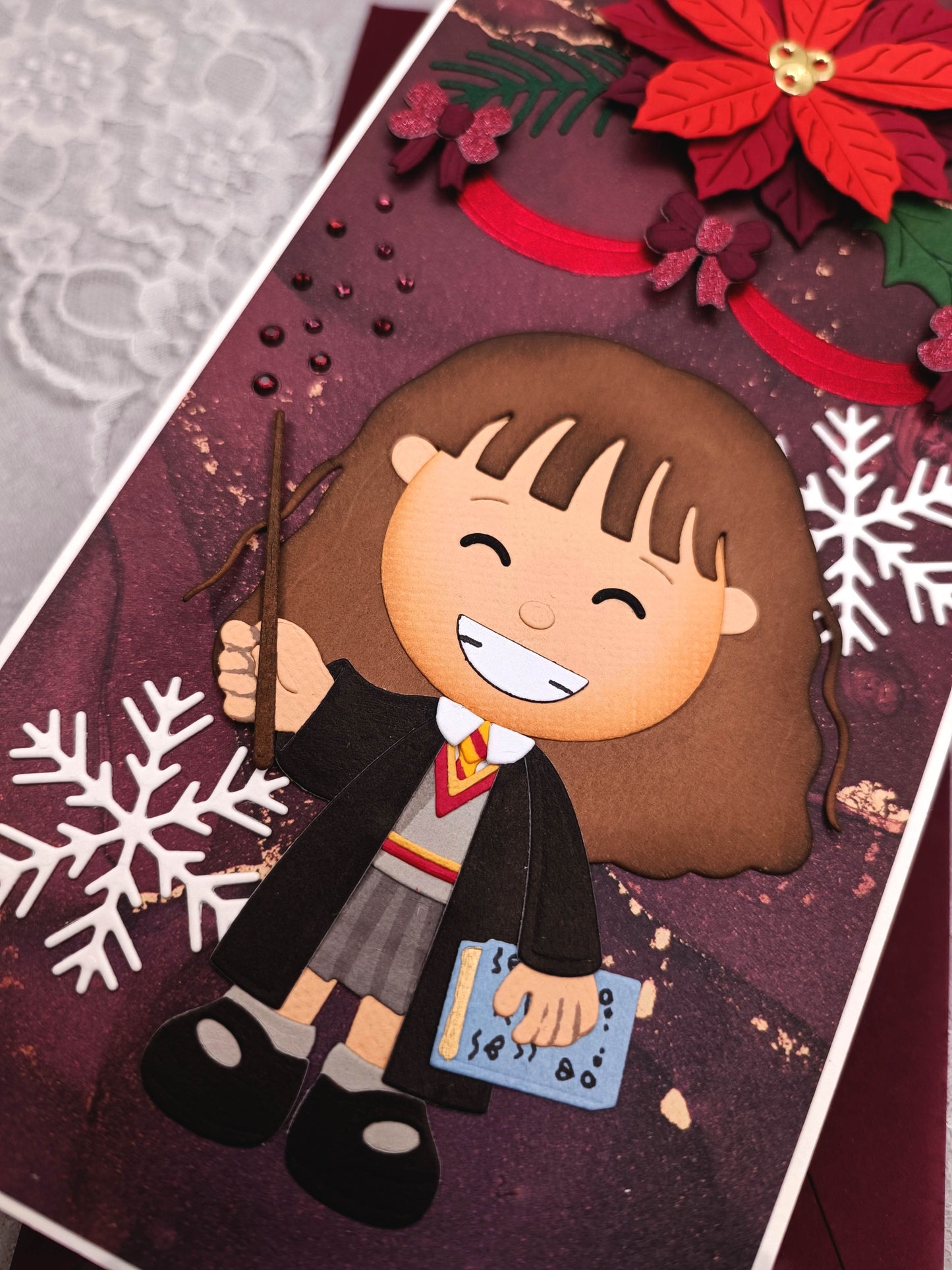 Vánoční přání s Hermionou