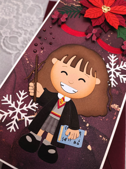 Vánoční přání s Hermionou