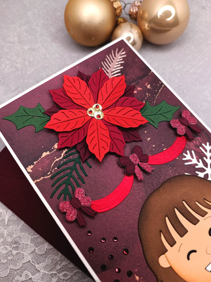 Vánoční přání s Hermionou